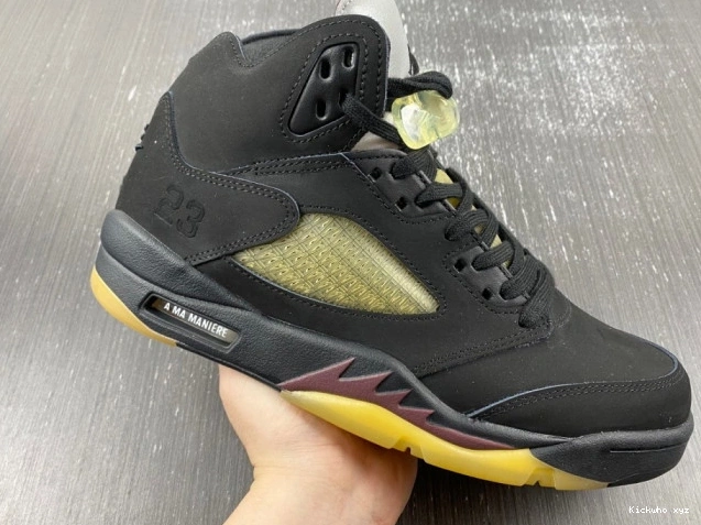 Maniere Jordan Ma Air Black 5 A x FD1330-001 0805